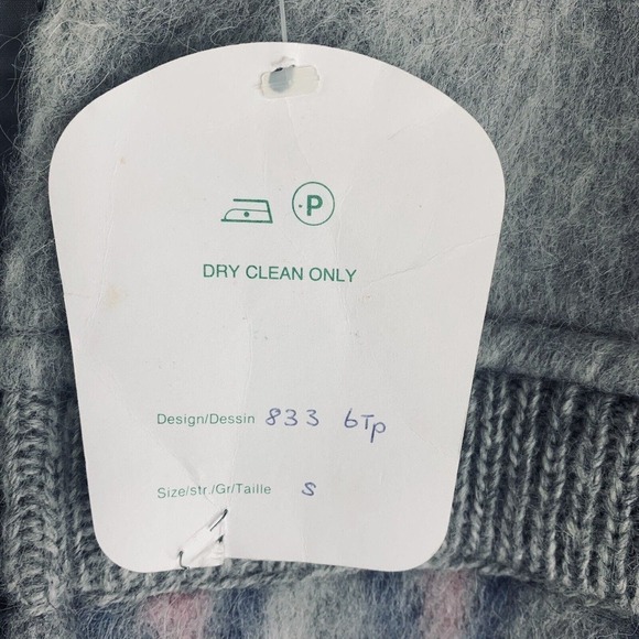 Spelana Scandinavian Wool Full Zip Coat Womens SM Made in Ireland NWT Vintage - Picture 6 of 11